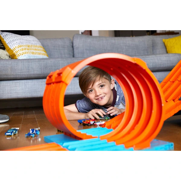 Hot Wheels Action Race Crate Unassembled 3-in-1 Track Playset for Ages 6+ Years