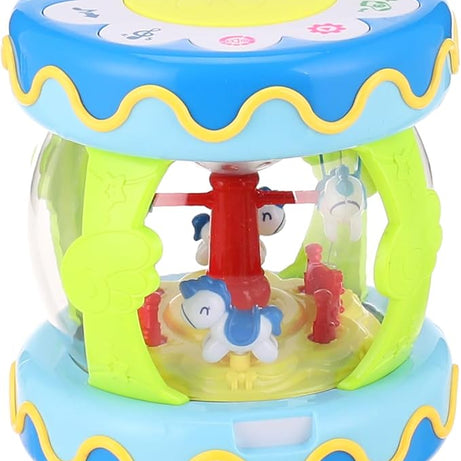 Multi-functional baby musical merry-go-round hand drums toy. - MINIMEE KIDS