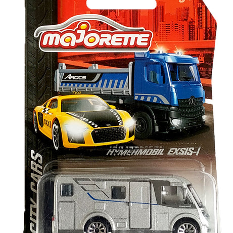 Majorette City Cars Assortment (6 Models) | Officially Licensed Die-Cast Metal Toy Vehicles with Suspension for Kids & Collectors Aged 3+