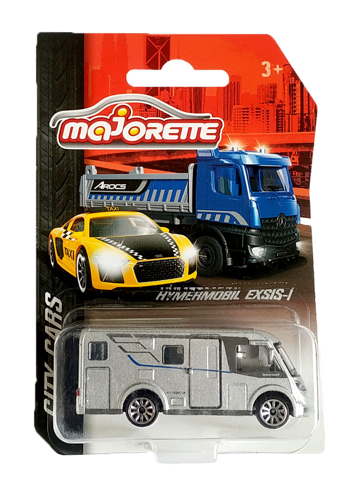 Majorette City Cars Assortment (6 Models) | Officially Licensed Die-Cast Metal Toy Vehicles with Suspension for Kids & Collectors Aged 3+