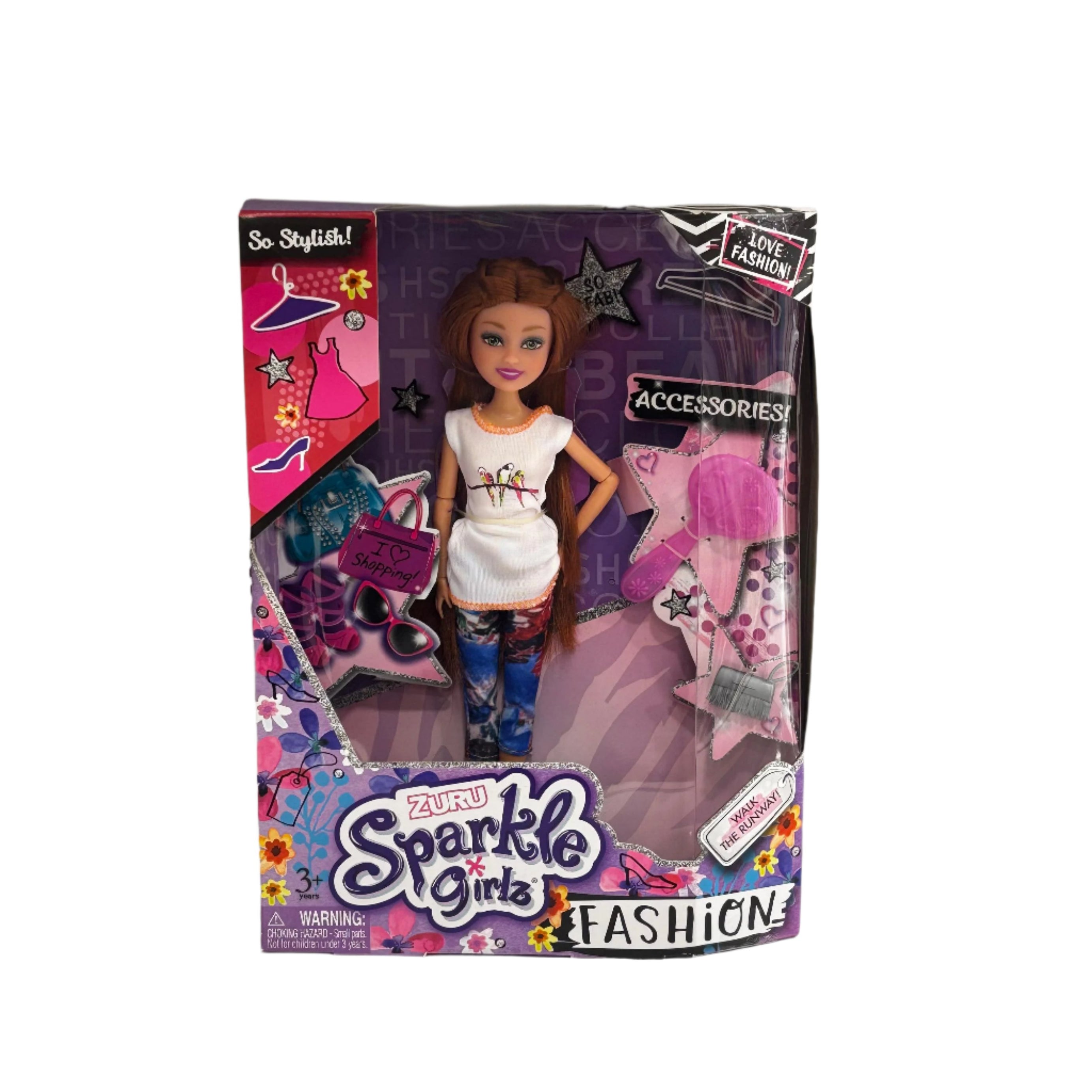 Zuru Sparkle Girlz Fashion Doll with Accessories - Stylish Doll for Girls, Ages 3 and Up | Randomly Any Doll is Choosen