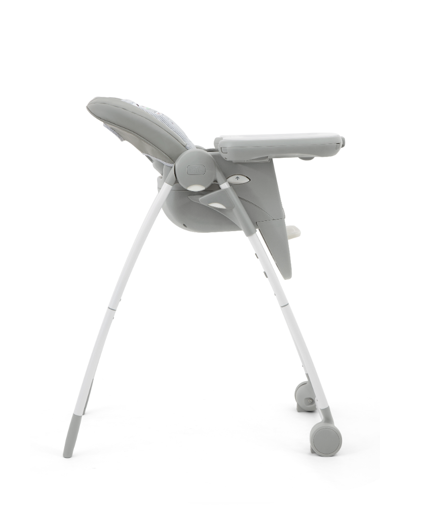Joie Multiply 6-in-1 Convertible Highchair | Baby to Toddler Booster & Play Table | Adjustable Height & Recline | 6m-6y - Portrait Grey - MINIMEE KIDS
