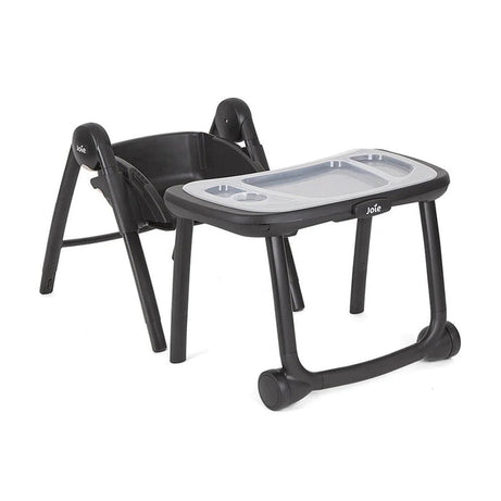 Joie Multiply 6in1 High Chair – Convertible Booster Seat & Mini Table | Adjustable Heights & Tray | Compact Fold | For Babies 6M to 6Y | Speckled Color | Up to 27Kg