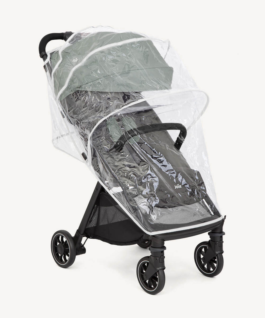 Joie Pact Pro Lightweight Stroller | Birth to 22kg (Approx. 4 Years) | Featherlight 6.3kg with One-Hand Compact Flat Fold | 3-in-1 Travel System Ready | Available in 5 Premium Shades - MINIMEE KIDS