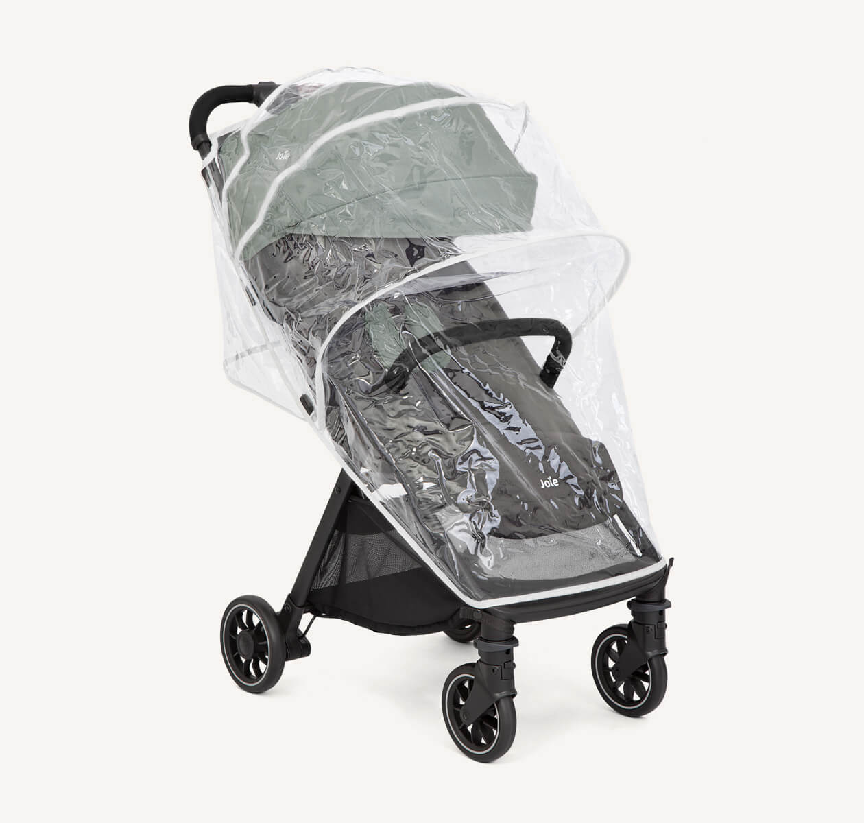 Joie Pact Pro Lightweight Stroller | Birth to 22kg (Approx. 4 Years) | Featherlight 6.3kg with One-Hand Compact Flat Fold | 3-in-1 Travel System Ready | Available in 5 Premium Shades - MINIMEE KIDS