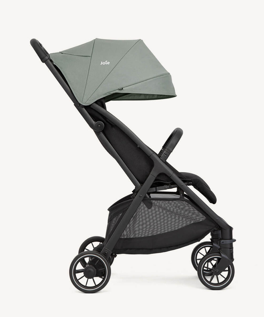 Joie Pact Pro Lightweight Stroller | Birth to 22kg (Approx. 4 Years) | Featherlight 6.3kg with One-Hand Compact Flat Fold | 3-in-1 Travel System Ready | Available in 5 Premium Shades - MINIMEE KIDS
