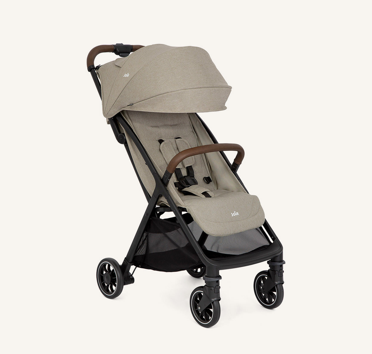 Joie Pact Pro Lightweight Stroller | Birth to 22kg (Approx. 4 Years) | Featherlight 6.3kg with One-Hand Compact Flat Fold | 3-in-1 Travel System Ready | Available in 5 Premium Shades - MINIMEE KIDS