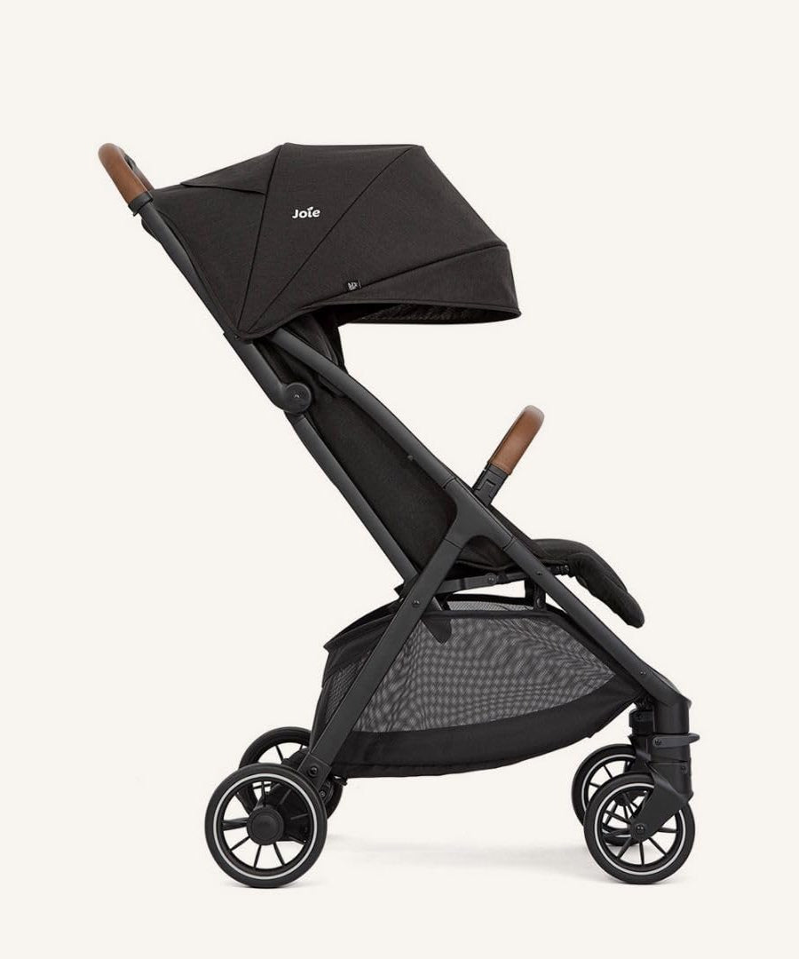 Joie Pact Pro Lightweight Stroller | Birth to 22kg (Approx. 4 Years) | Featherlight 6.3kg with One-Hand Compact Flat Fold | 3-in-1 Travel System Ready | Available in 5 Premium Shades - MINIMEE KIDS