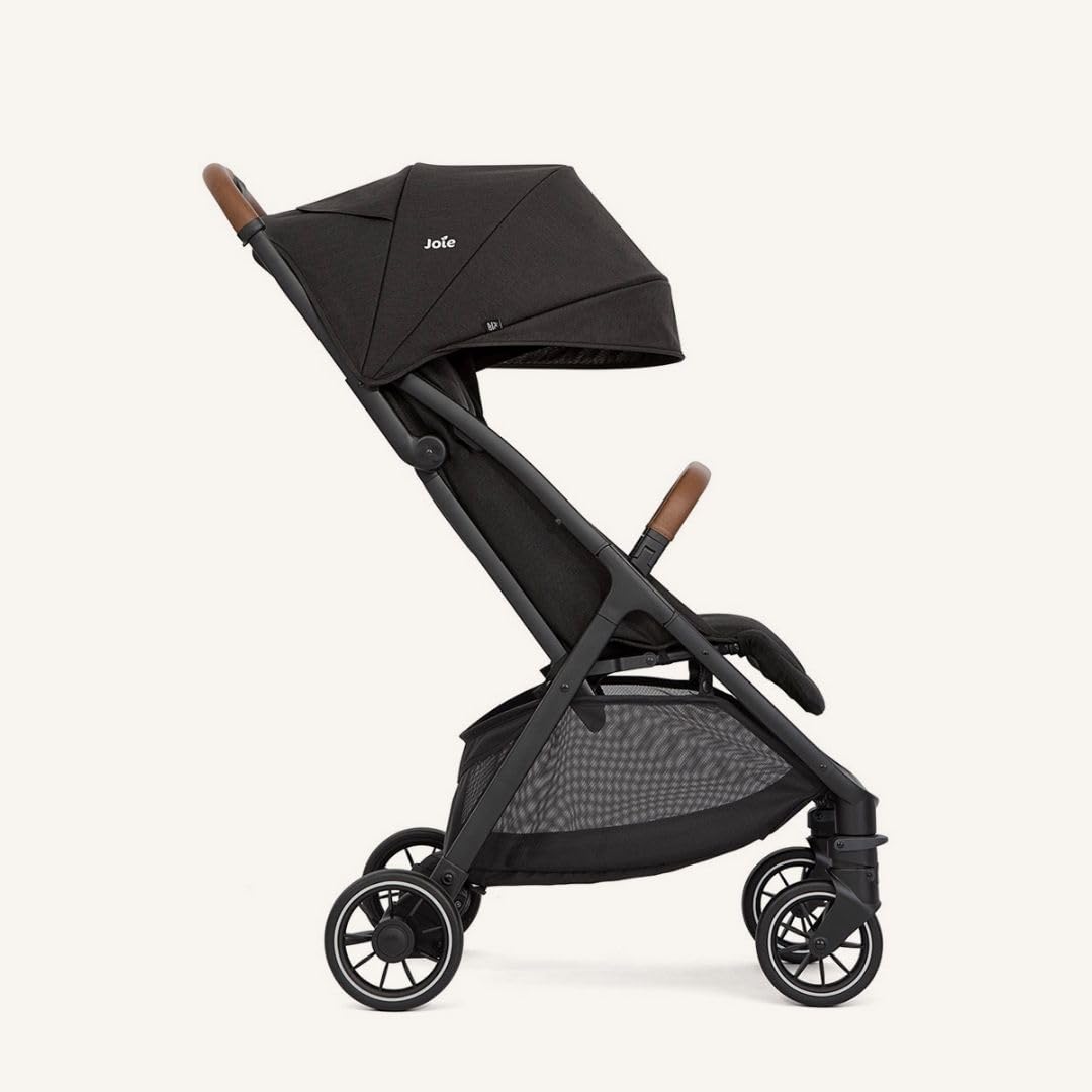 Joie Pact Pro Lightweight Stroller | Birth to 22kg (Approx. 4 Years) | Featherlight 6.3kg with One-Hand Compact Flat Fold | 3-in-1 Travel System Ready | Available in 5 Premium Shades - MINIMEE KIDS