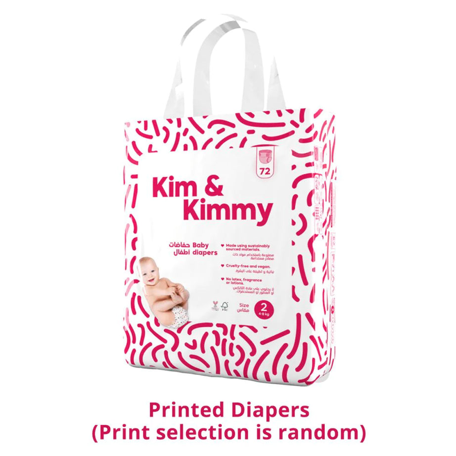 Kim & Kimmy Size 2 Diapers