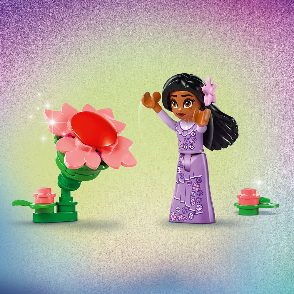 LEGO Disney 43237 Encanto Isabela’s Flowerpot | 641 Pieces | Buildable Play and Display Toy with Hidden Room, Isabela Mini-Doll, Orchid and Cactus LEGO Flowers | Gift for Kids Aged 9+