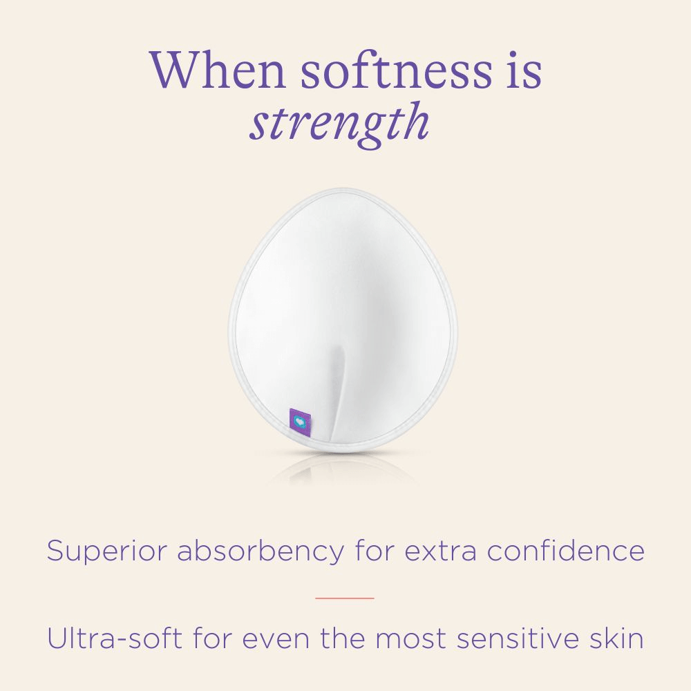 Lansinoh Washable Nursing Pads - Ultra Absorbent, Super-Soft, Eco-Friendly with Non-Slip Edge & Wash Bag