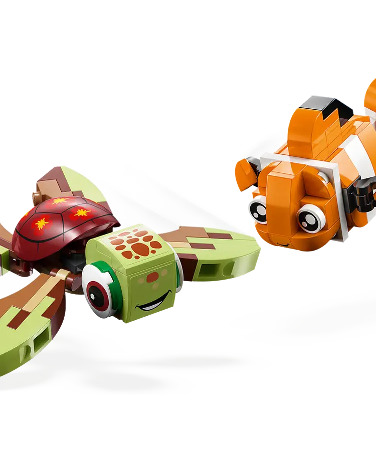 Lego Disney Duos 43226 – Buildable Disney Companions from Beauty and the Beast, Moana, Finding Nemo & Pocahontas – 553 Pieces – Posable Display Figures for Kids Aged 6+