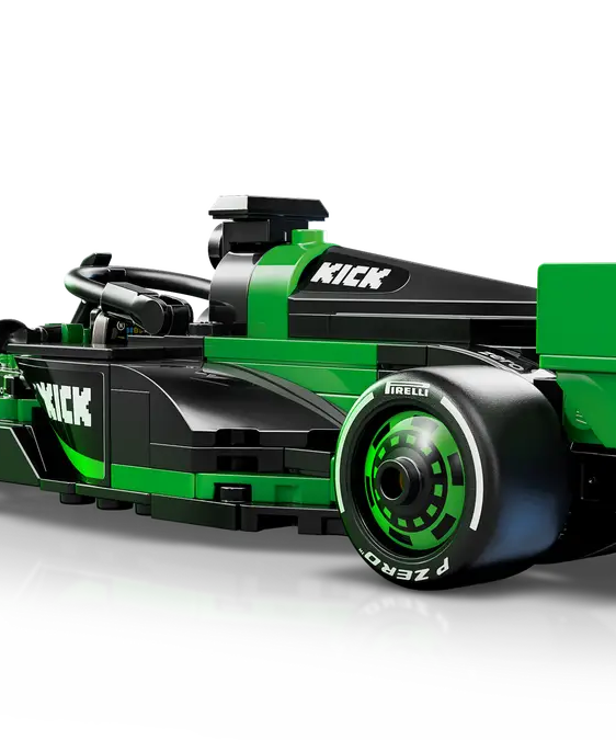 LEGO Speed Champions 77247 KICK Sauber F1 Team C44 | 259-Piece Formula 1 Model Car | Includes Driver Minifigure | Minimee Kids India