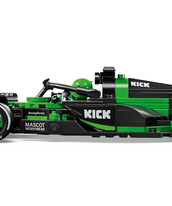 LEGO Speed Champions 77247 KICK Sauber F1 Team C44 | 259-Piece Formula 1 Model Car | Includes Driver Minifigure | Minimee Kids India