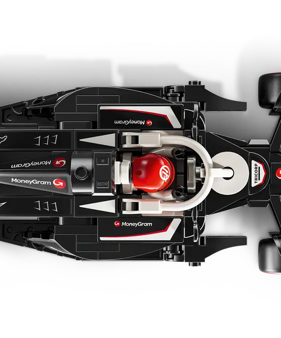 LEGO Speed Champions 77250 MoneyGram Haas F1 Team VF-24 | 242-Piece Formula 1 Model Car | Includes Driver Minifigure | Minimee Kids India
