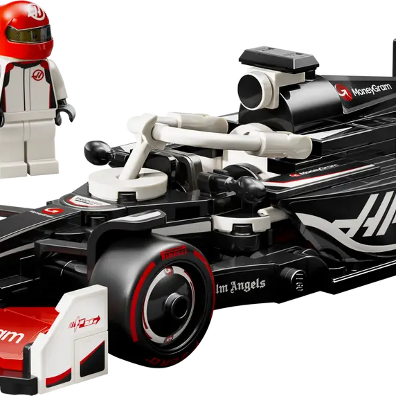 LEGO Speed Champions 77250 MoneyGram Haas F1 Team VF-24 | 242-Piece Formula 1 Model Car | Includes Driver Minifigure | Minimee Kids India