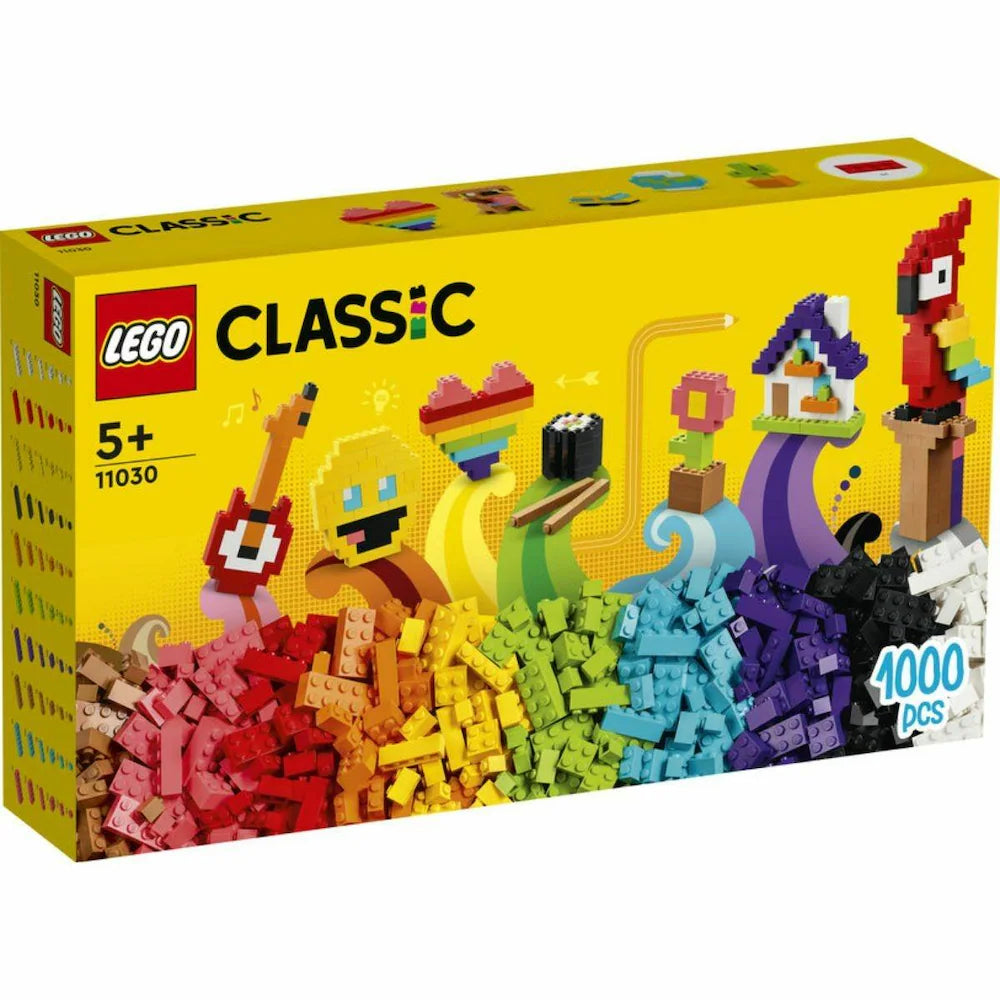 LEGO Classic Lots of Bricks 11030 Building Toy Set 1000 Pieces for Ages 5+ Years