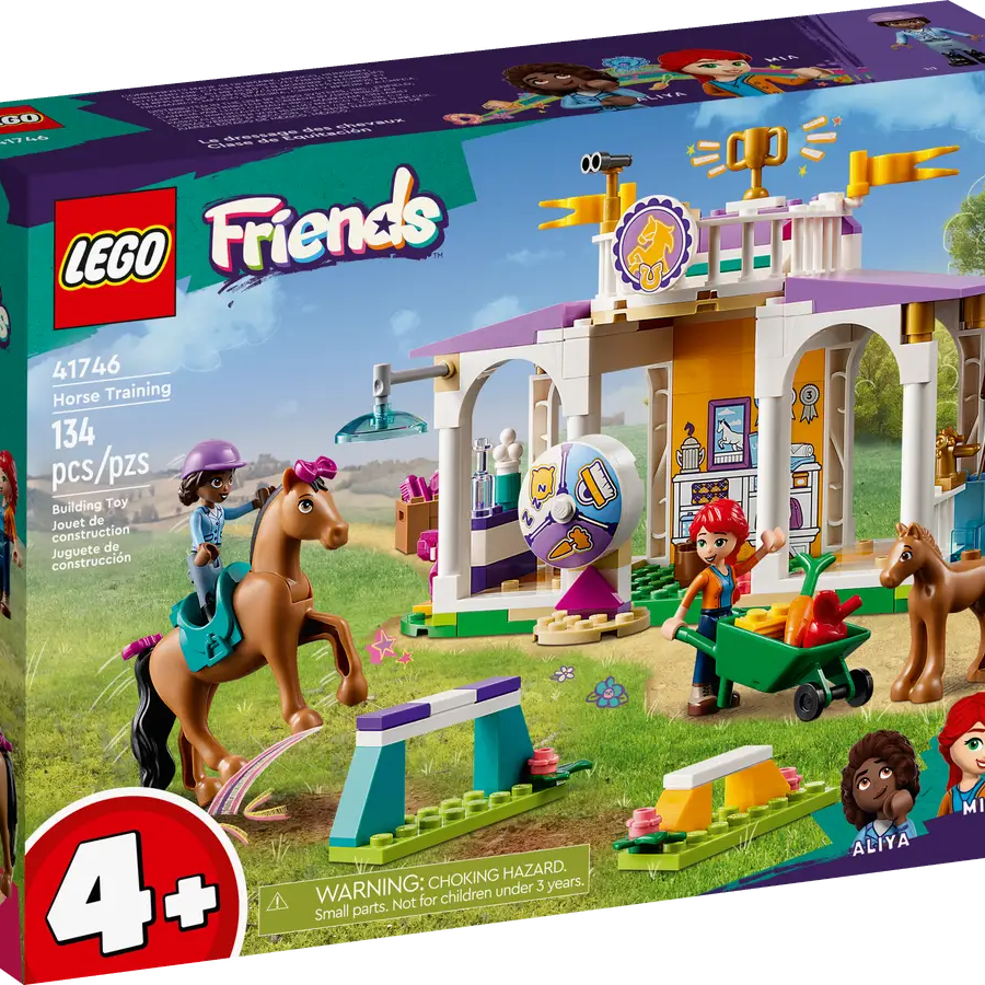 LEGO Friends 41746 Horse Training toy with 134 Pieces building set for Ages 4+ Years