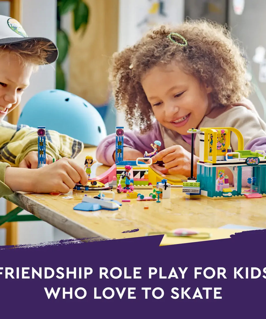 LEGO Friends 41751 Skate Park 431 Pieces Building Set Toy for Ages 6+ Years