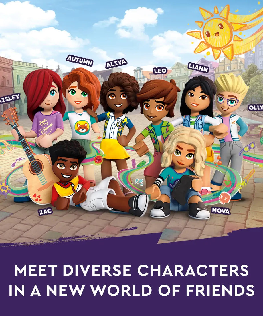 LEGO Friends 41754 Leo's Room 203 Pieces Building Toy set for Ages 6+ Years