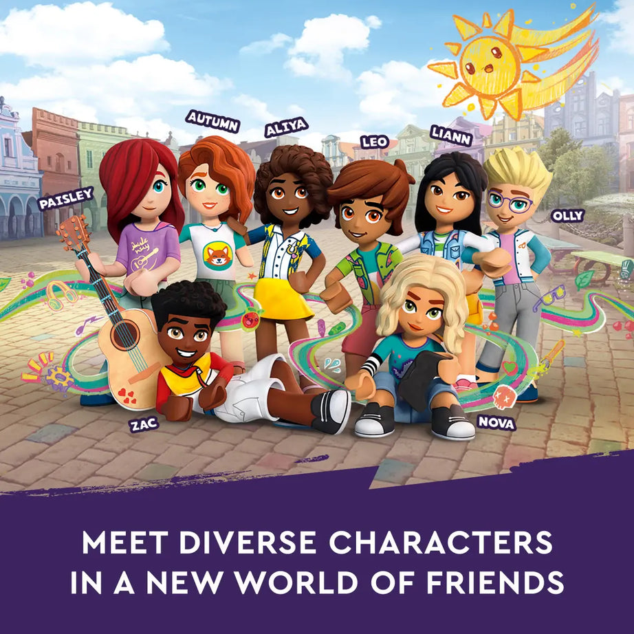 LEGO Friends 41754 Leo's Room 203 Pieces Building Toy set for Ages 6+ Years