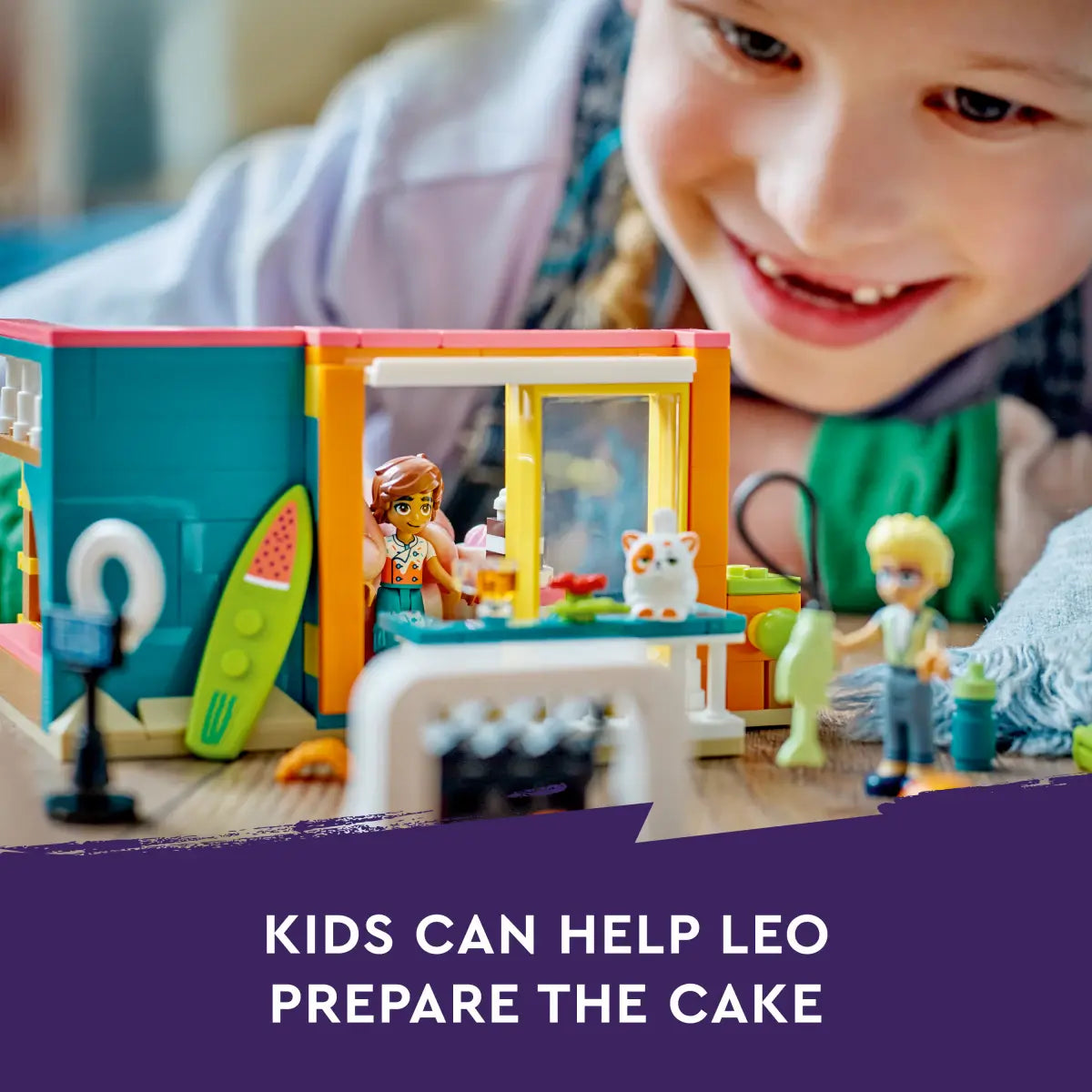 LEGO Friends 41754 Leo's Room 203 Pieces Building Toy set for Ages 6+ Years