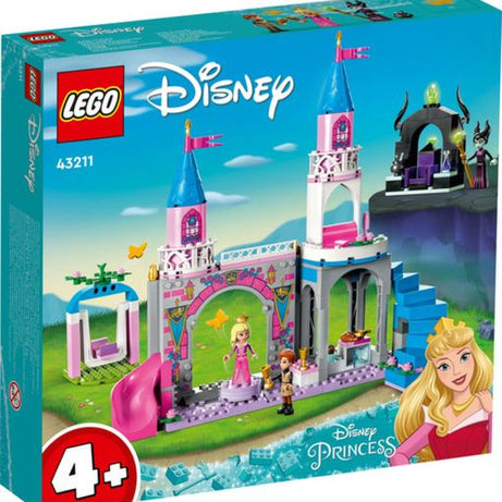 LEGO Disney 43211 Learn to Build Aurora's Castle Toy For Ages 4+ Years