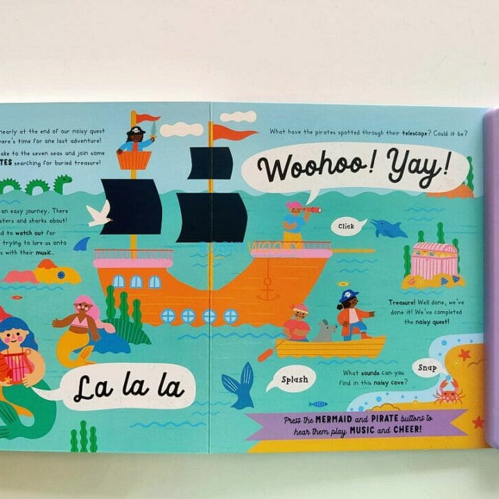 Let’s Go on a Noisy Quest Sound Book – 10 Button Adventure with Interactive Sounds
