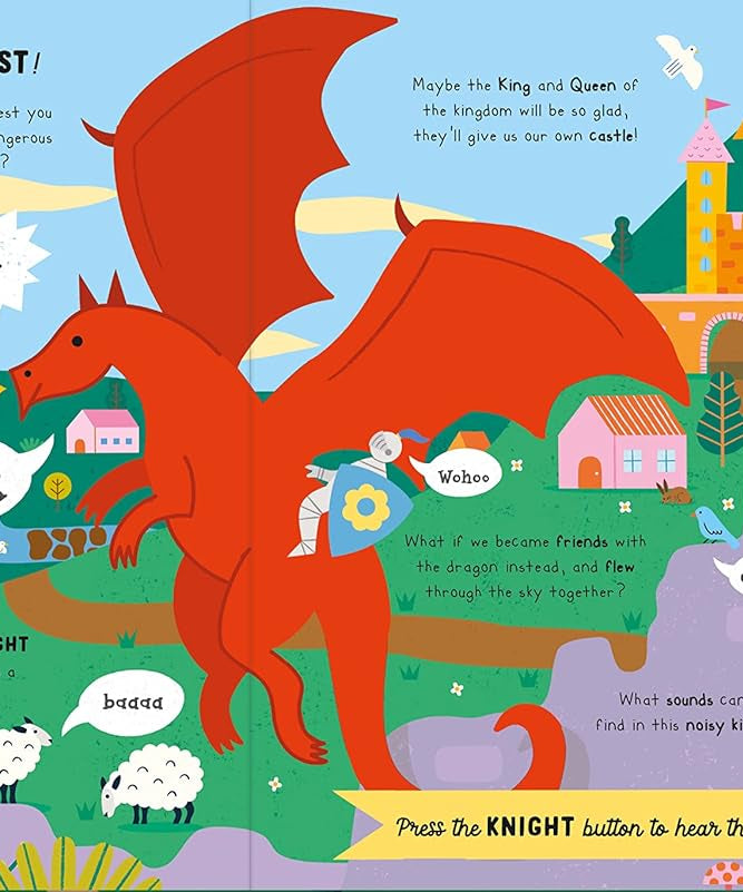 Let’s Go on a Noisy Quest Sound Book – 10 Button Adventure with Interactive Sounds
