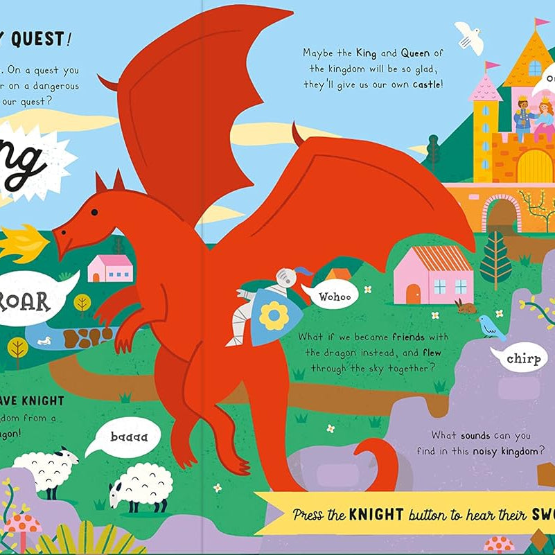 Let’s Go on a Noisy Quest Sound Book – 10 Button Adventure with Interactive Sounds