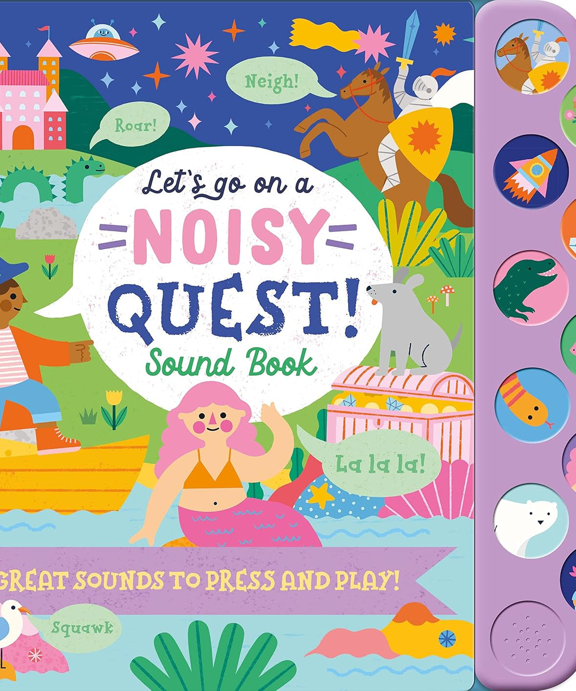 Let’s Go on a Noisy Quest Sound Book – 10 Button Adventure with Interactive Sounds