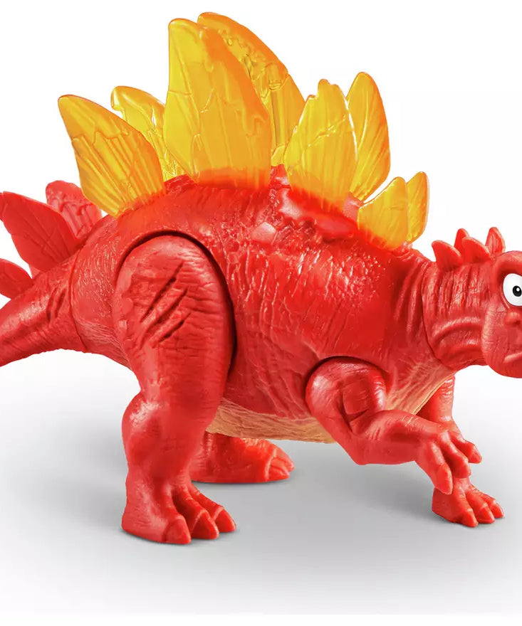 Zuru Smashers Mini Jurassic Light Up Dino - Over 6 Surprises, Unbox, Build & Battle Dino Fun for Kids 5+