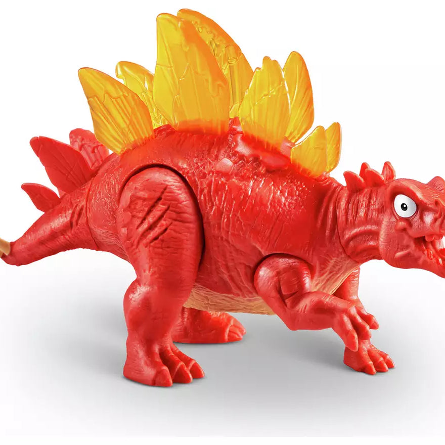 Zuru Smashers Mini Jurassic Light Up Dino - Over 6 Surprises, Unbox, Build & Battle Dino Fun for Kids 5+