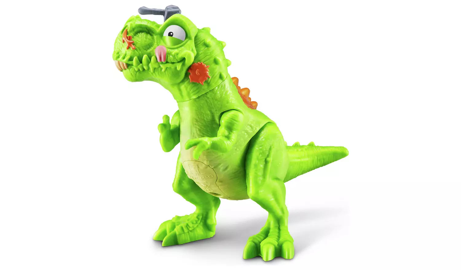 Zuru Smashers Mini Jurassic Light Up Dino - Over 6 Surprises, Unbox, Build & Battle Dino Fun for Kids 5+