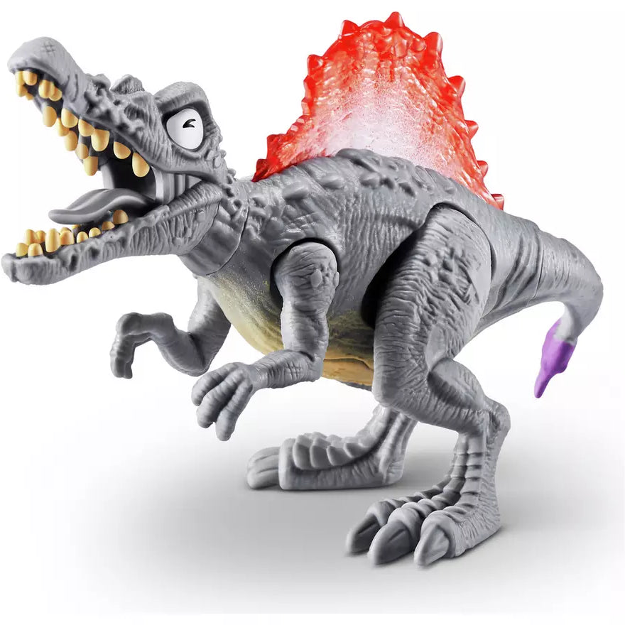 Zuru Smashers Mini Jurassic Light Up Dino - Over 6 Surprises, Unbox, Build & Battle Dino Fun for Kids 5+