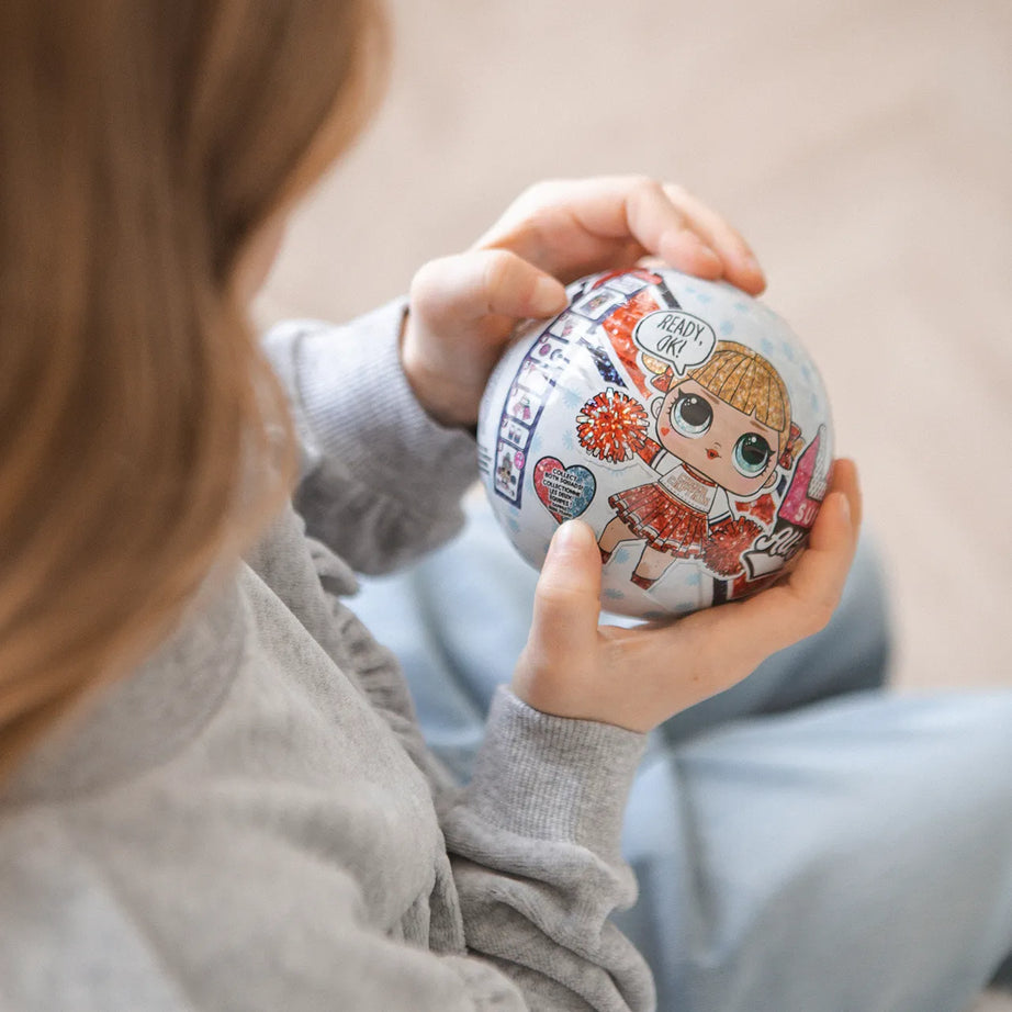 L.O.L. Surprise! All-Star B.B.s Cheer Girls – Series 2 | 8 Surprises Inside | Sparkly Cheerleader Doll with Accessories & Uniform | Styles May Vary | Collectible Sports-Themed Surprise Ball for Kids