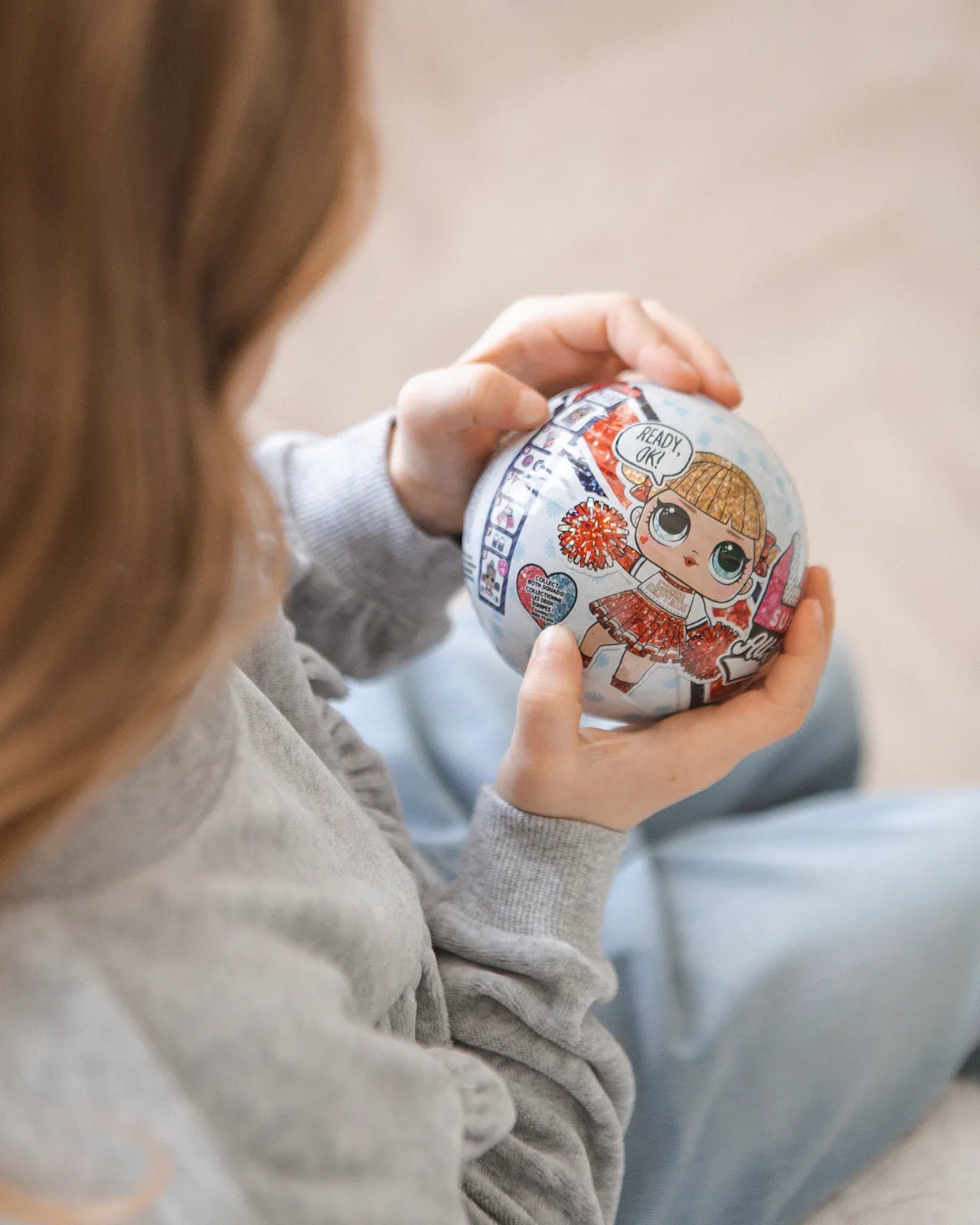 L.O.L. Surprise! All-Star B.B.s Cheer Girls – Series 2 | 8 Surprises Inside | Sparkly Cheerleader Doll with Accessories & Uniform | Styles May Vary | Collectible Sports-Themed Surprise Ball for Kids