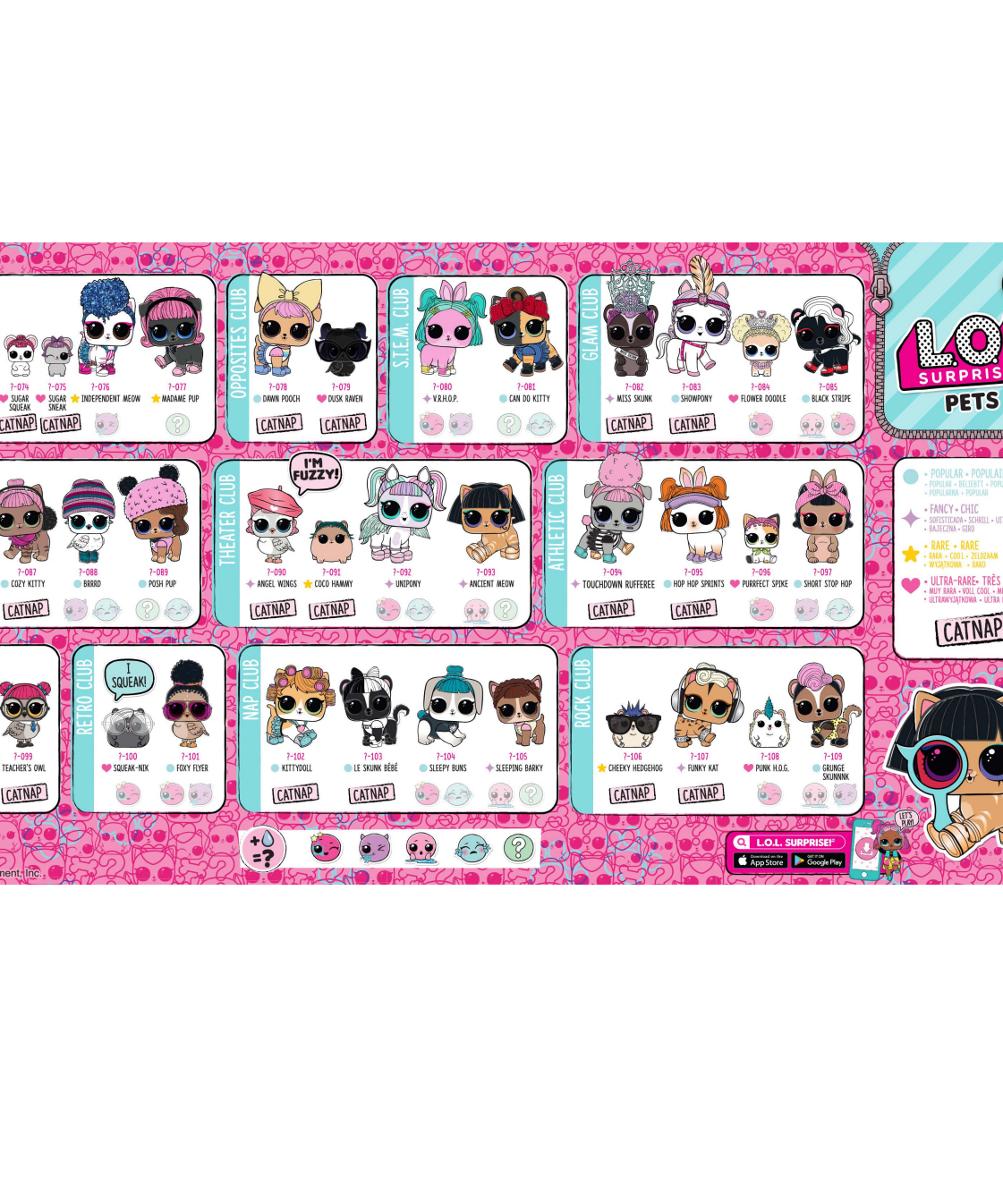 L.O.L. Surprise! Pets – Eye Spy Series | 7 Secret Mission Surprises Including Spy Glass, Litter Scoop & Water Reveal | Mystery Collectible Pet Ball with Puppies, Kitties, Bunnies & More