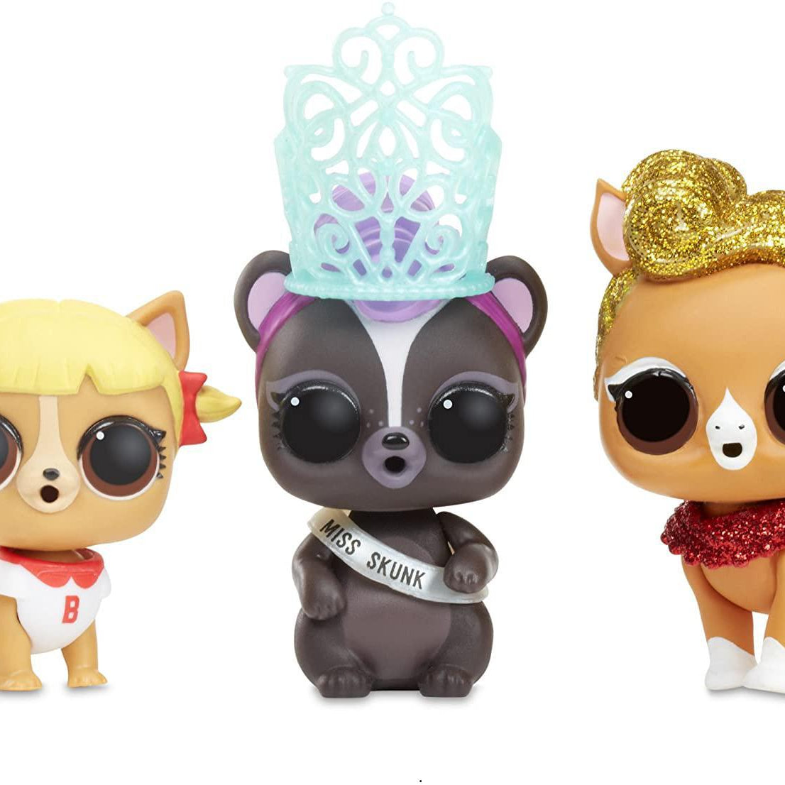 L.O.L. Surprise! Pets – Eye Spy Series | 7 Secret Mission Surprises Including Spy Glass, Litter Scoop & Water Reveal | Mystery Collectible Pet Ball with Puppies, Kitties, Bunnies & More