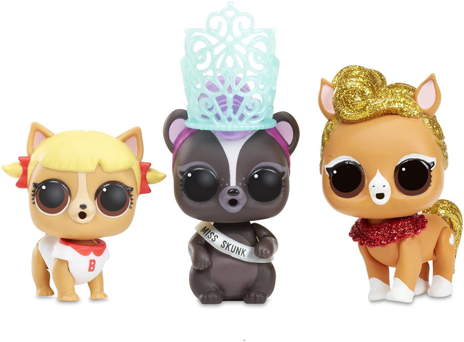 L.O.L. Surprise! Pets – Eye Spy Series | 7 Secret Mission Surprises Including Spy Glass, Litter Scoop & Water Reveal | Mystery Collectible Pet Ball with Puppies, Kitties, Bunnies & More