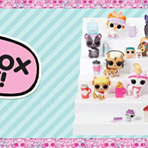 L.O.L. Surprise! Pets – Eye Spy Series | 7 Secret Mission Surprises Including Spy Glass, Litter Scoop & Water Reveal | Mystery Collectible Pet Ball with Puppies, Kitties, Bunnies & More
