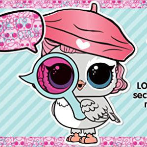 L.O.L. Surprise! Pets – Eye Spy Series | 7 Secret Mission Surprises Including Spy Glass, Litter Scoop & Water Reveal | Mystery Collectible Pet Ball with Puppies, Kitties, Bunnies & More