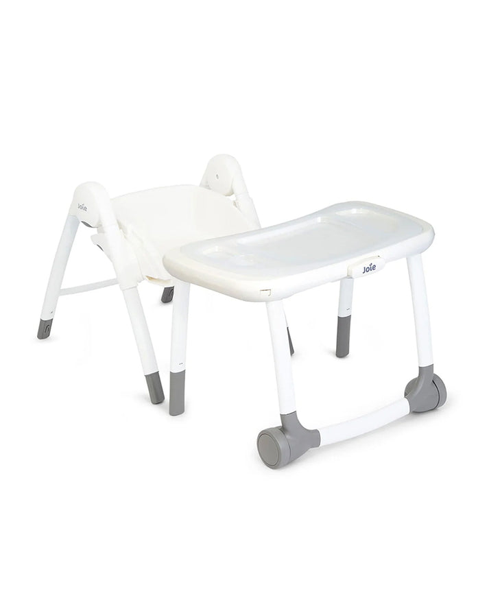 Joie Multiply 6-in-1 Highchair (Arctic) - The Ultimate Convertible Seat from Baby Recliner to Toddler Play Table