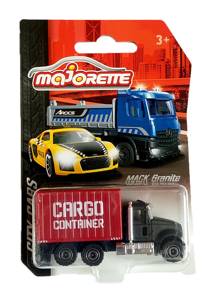 Majorette City Cars Assortment (6 Models) | Officially Licensed Die-Cast Metal Toy Vehicles with Suspension for Kids & Collectors Aged 3+
