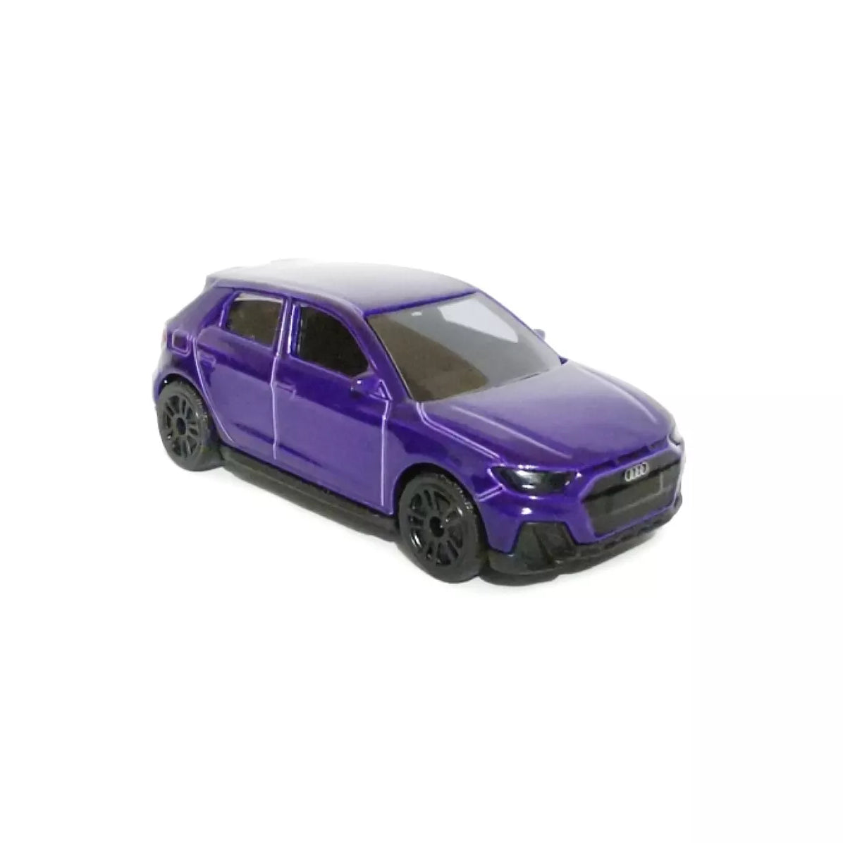Majorette Street Cars Audi A1 Sportback | Officially Licensed Purple Die-Cast Metal Toy Car, Realistic 1:64 Scale Model for Kids and Collectors Aged 3+
