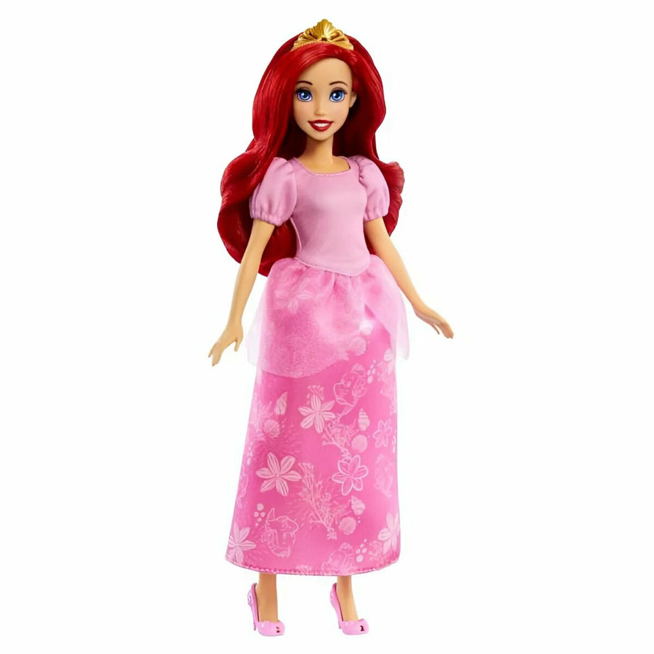 2-in-1 Disney Princess  Mermaid to Princess Ariel Doll Set – Transformation with Gown, Mermaid Tail & Accessories for Kids 3+ Years