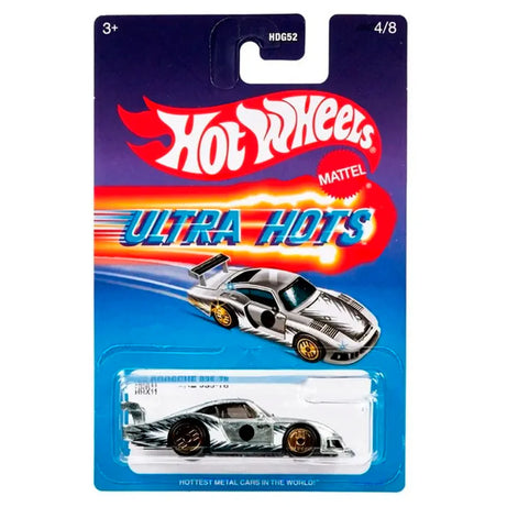 Hot Wheels Ultra Hots '78 Porsche 935-78 Die-Cast Car – 2024 Retro Edition | 1:64 Scale, Spectraflame Paint, VUM Parts, Exclusive Ultra Hots Wheels | For Ages 3+