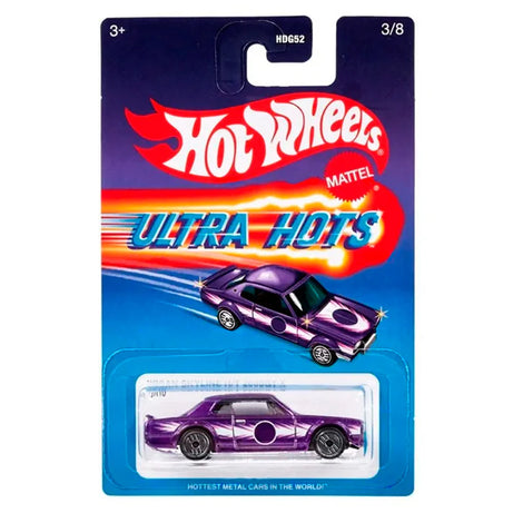Hot Wheels Ultra Hots Nissan Skyline H/T 2000 GTX Die-Cast Car – 2024 Retro Series | 1:64 Scale, Spectraflame Paint, VUM Parts, Ultra Hots Wheels | Mattel Collectible for Ages 3+