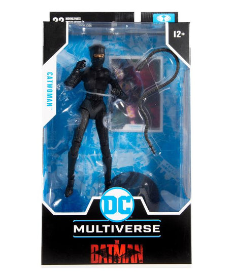 McFarlane Toys DC Multiverse Catwoman Action Figure | 7" The Batman Movie Collectible with Accessories & Base | Ultra Articulation | Ages 12+